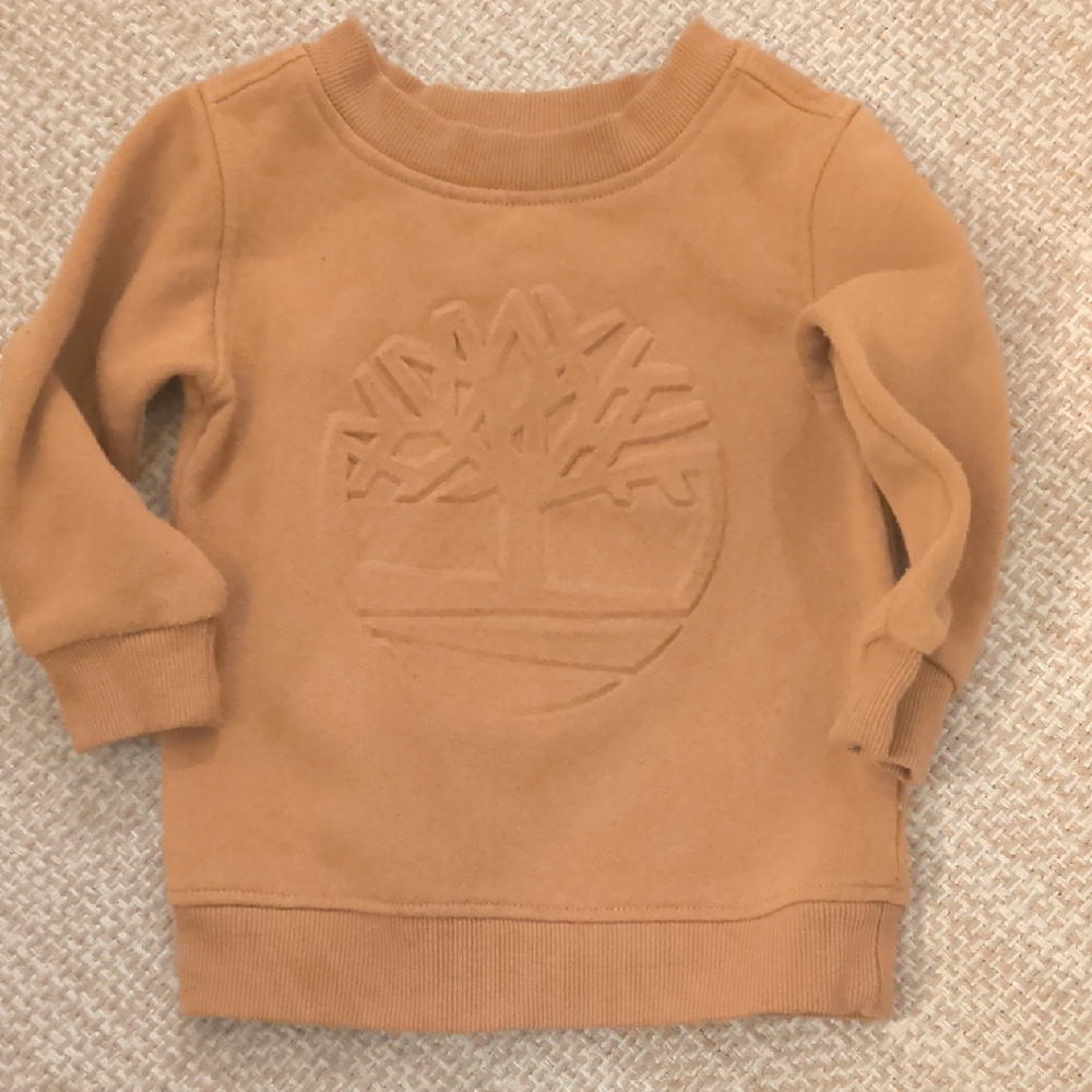 Timberland Toddler 18months Brown Logo Sweatshirt